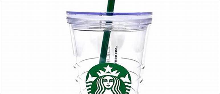 Starbucks green glass tumbler